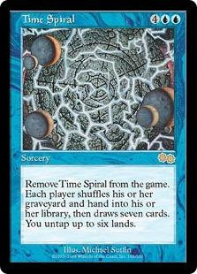 Time Spiral ソーサリー Magic: The Gathering Magic The Gathering Trading Card Game Urzas Saga Single Card Rare