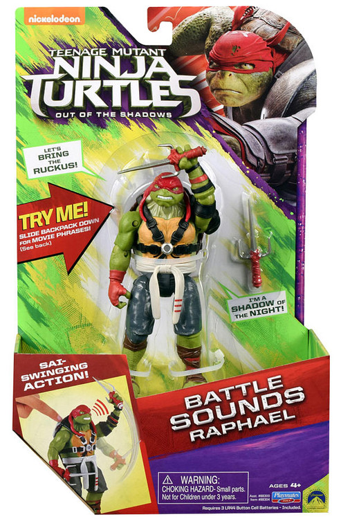 Teenage Mutant Ninja Turtles Out of the Shadows Battle Sounds