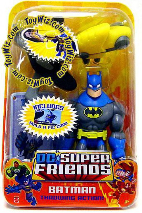 Batman DC Super Friends Batman Action Figure Mattel Toys - ToyWiz