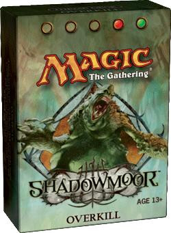 Magic The Gathering Shadowmoor Overkill Theme Deck Wizards Of The Coast