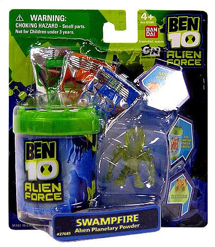 Ben 10 Alien Force Alien Planetary Powder Swampfire Planetary