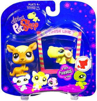 Littlest Pet Shop 2009 Assortment A Series 4 Kangaroo Turtle