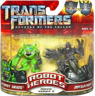 Transformers Revenge of the Fallen Robot Heroes Movie Series