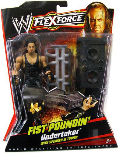 WWE Wrestling FlexForce Series 1 Fist Poundin Undertaker Action