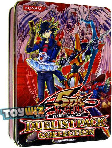 YuGiOh YuGiOh 5Ds 2010 Duelist Pack Tin Set Konami - ToyWiz