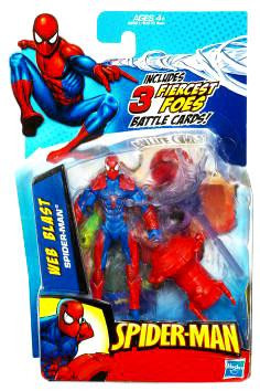 Spider-Man 2010 Web Blast Spider-Man 3.75 Action Figure