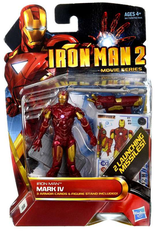 Iron Man Movie Series Iron Man Mark IV Action Figure Hasbro
