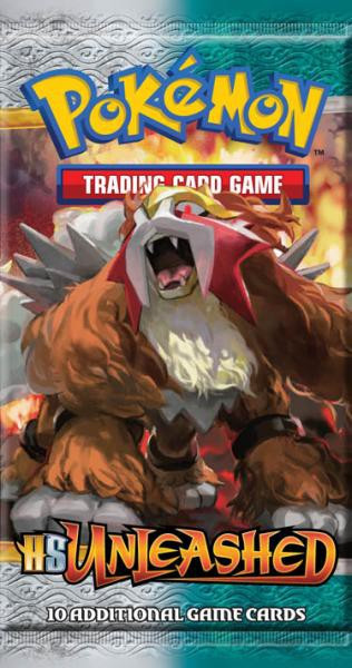 Pokemon HeartGold SoulSilver Unleashed Booster Pack 10 Cards Pokemon USA -  ToyWiz