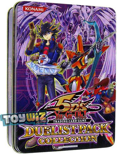 YuGiOh YuGiOh 5Ds 2010 Duelist Pack Exclusive Tin Set Purple