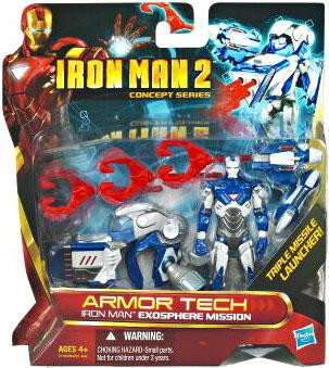 IRON MAN ARMOR COLLECTION Vol.2 フィギュア Iron Man 2 Concept Series Armor Tech Iron Man Exosphere Mission