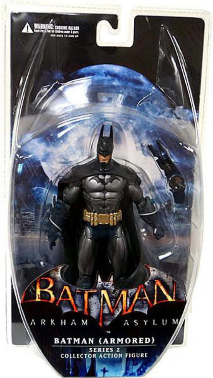 Batman Arkham Asylum Series 2 Batman Action Figure Armored DC Direct -  ToyWiz