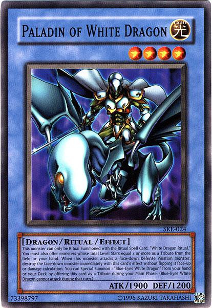 YuGiOh Kaiba Evolution Single Card Common Paladin of White Dragon SKE-024 -  ToyWiz