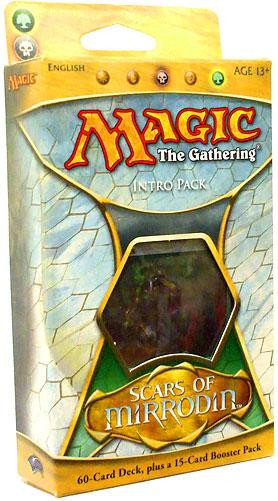 Magic The Gathering Scars of Mirrodin Phyrexian Poison Intro Pack 60 Card  Deck Booster Pack Wizards of the Coast - ToyWiz