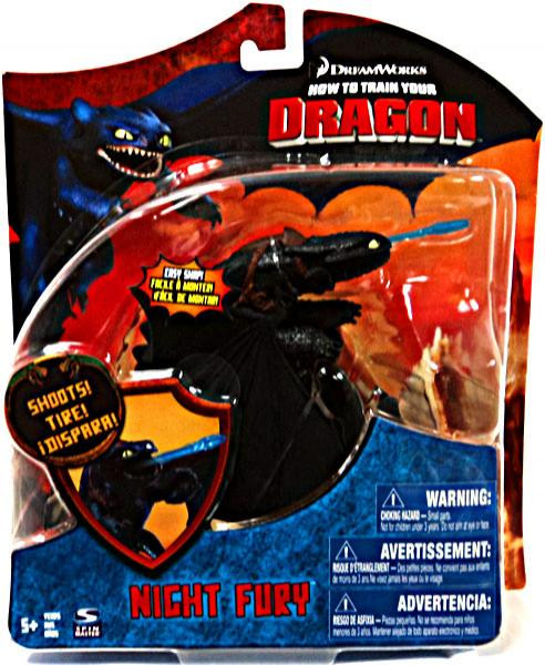 How to Train Your Dragon Series 3 Deluxe Night Fury Action Figure  [Toothless]