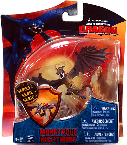 How to Train Your Dragon Series 3 Monstrous Nightmare 4 Action Figure ...