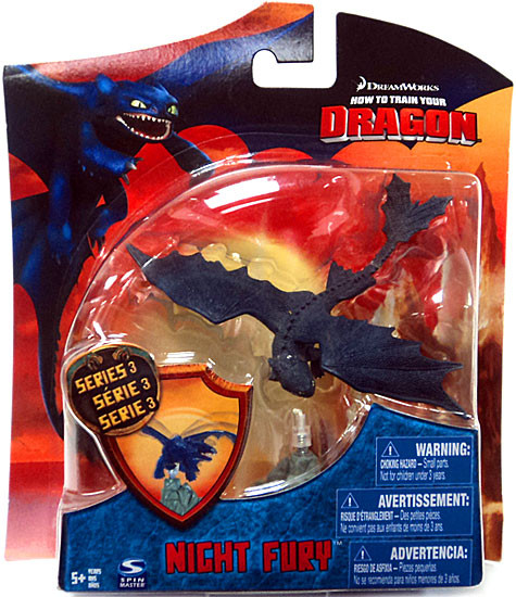 How to Train Your Dragon Series 3 Night Fury 4 Action Figure