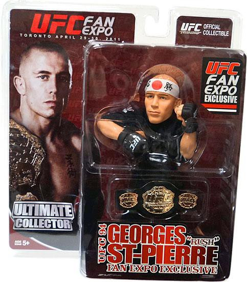 UFC Ultimate Collector Fan Expo Georges St Pierre Exclusive Action