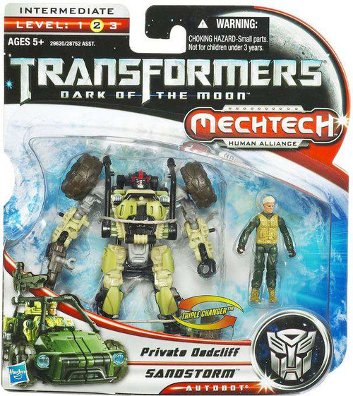 Transformers Dark of the Moon Mechtech Sandstorm with Private