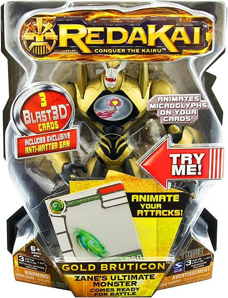 Redakai Deluxe Gold Bruticon Action Figure Spin Master - ToyWiz