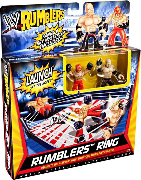 WWE Wrestling Rumblers Series 1 Rumblers Ring Mini Figure Playset