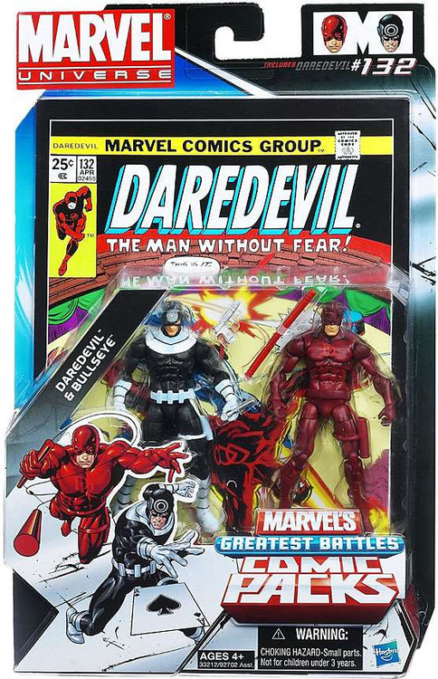 Marvel Universe Bullseye Daredevil Action Figure 2-Pack