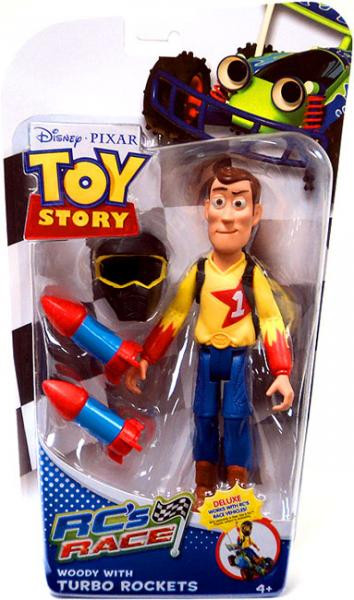 Disney Pixar Toy Story RCs Race Woody Action Figure Turbo Rockets