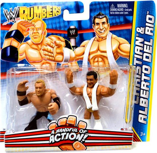 WWE Wrestling Rumblers Series 2 Christian Alberto Del Rio Mini