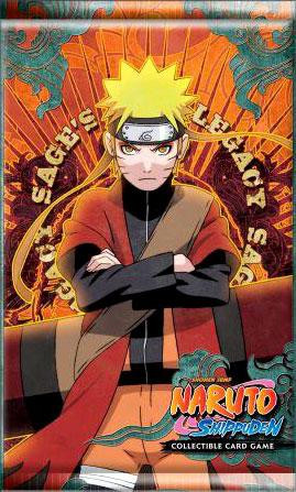 Naruto Shippuden Trading Card Game Sages Legacy Booster Pack Bandai America  - ToyWiz