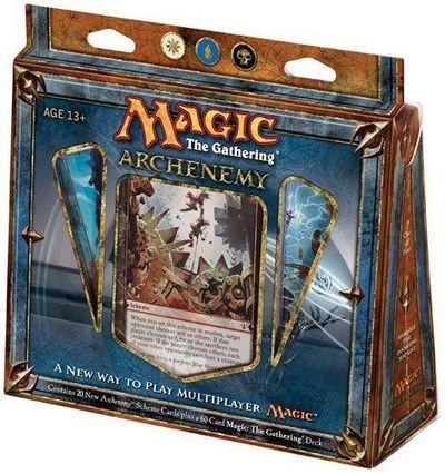 mtg archenemy card sleeves Oversized Magic: The Gathering Back Comes in packs of 100 sleeves Magic The Gathering Archenemy Assemble