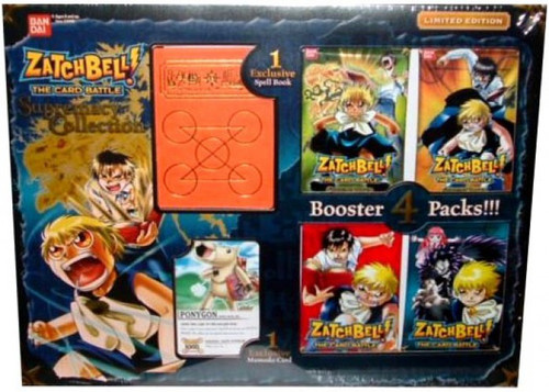 ZATCH BELL THE CARD BATTLE COLLECTIBLE CARD GAME 2 BOX LOT 27 PACKS