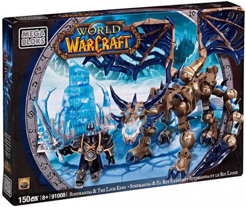 Mega Bloks World of Warcraft Sindragosa Lich King Set 91008 - ToyWiz
