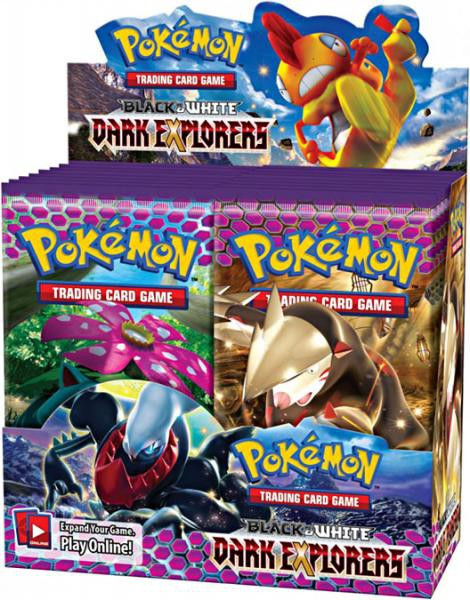 Pokemon Black White Dark Explorers Booster Box 36 Packs Pokemon USA - ToyWiz Pokemon Black White Dark Explorers Booster Box 36 Packs Pokemon USA - ToyWiz