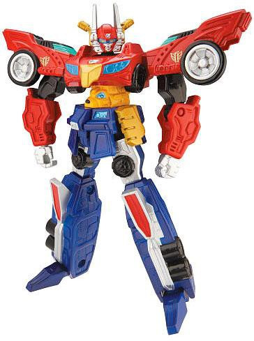 Power Rangers RPM Retrofire Series High Octane Megazord 5 Action