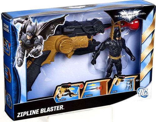Batman The Dark Knight Rises Zipline Blaster Action Figure Mattel