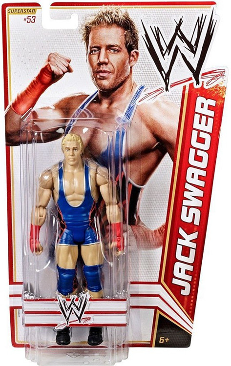 WWE Wrestling Series 21 Jack Swagger Action Figure 53 Mattel Toys