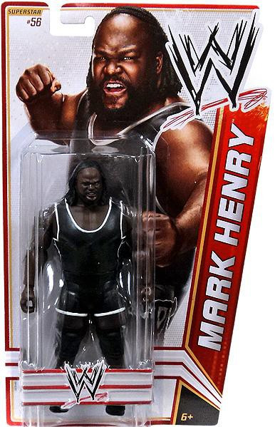WWE Wrestling Series 22 Mark Henry Action Figure 56 Mattel Toys