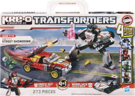 Transformers Kre-O Kre-O Street Showdown Set 38771 Hasbro - ToyWiz
