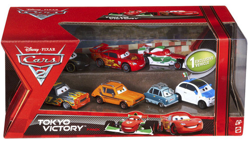 Disney Pixar Cars 2 Multi-Pack Exclusive Diecast Car Rare