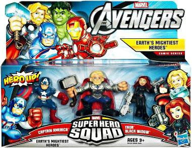 Marvel Avengers Super Hero Squad Earths Mightiest Heroes Figure 3