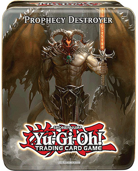 YuGiOh 2012 Prophecy Destroyer Tin Set 5 Booster Packs 5 Foil