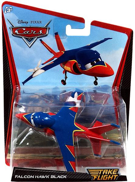 ミニカー Disney Pixar Cars FALCON HAWK 1 Disney Pixar Cars Take Flight Falcon Hawk Black 155 Diecast Car