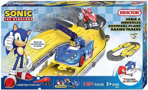Sonic The Hedgehog Sonic Knuckles Chemical Plant Racing Tracks
