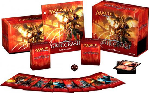 Magic The Gathering Gatecrash FAT Pack 9 Booster Packs Accessories