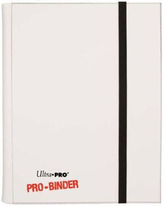 Ultra Pro Card Supplies Pro-Binder White 4-Pocket Binder - ToyWiz