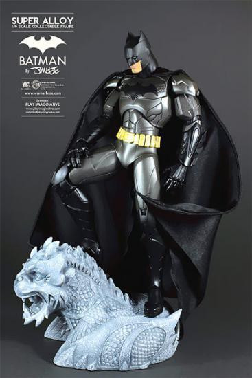 Batman Super Alloy Diecast Batman 16 Collectible Figure Jim Lee