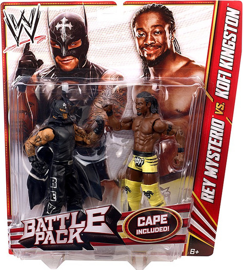 WWE Wrestling Battle Pack Series 23 Rey Mysterio vs. Kofi Kingston