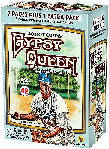 BLASTER BREAKS!!! 2 Retail Blasters Of 2013 Topps Gypsy Queen