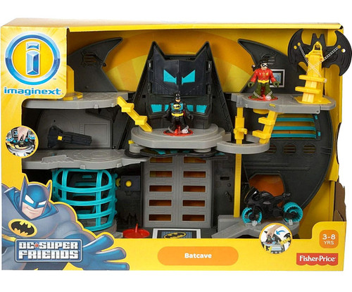Fisher Price DC Super Friends Imaginext Batcave Figure Set ToyWiz - Main Image