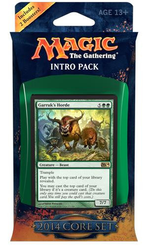 Magic The Gathering 2014 Core Set Bestial Strength Intro Pack