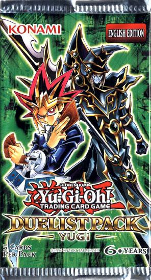 YuGiOh Duelist Pack Yugi Booster Pack 5 Cards Konami - ToyWiz
